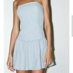 Zara denim dress